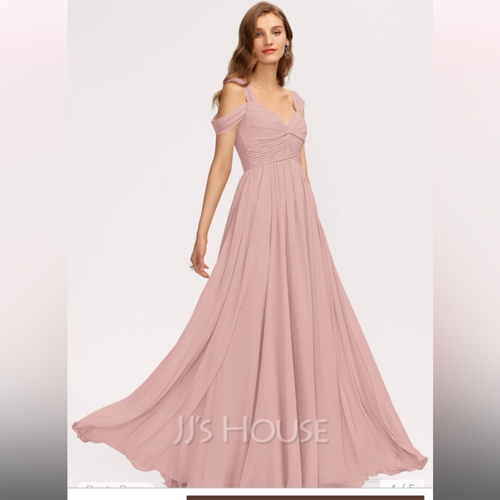 Dusty Rose Bridesmaids Dress